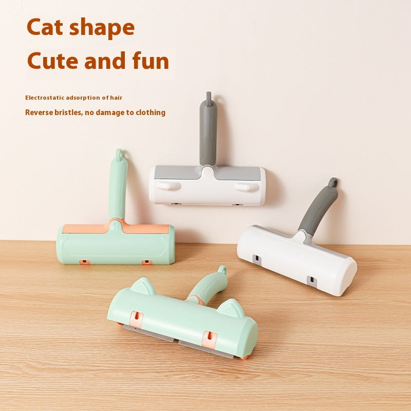 Cat Hair Removal Brush - Household Fur Cleaner for Furniture & Clothes