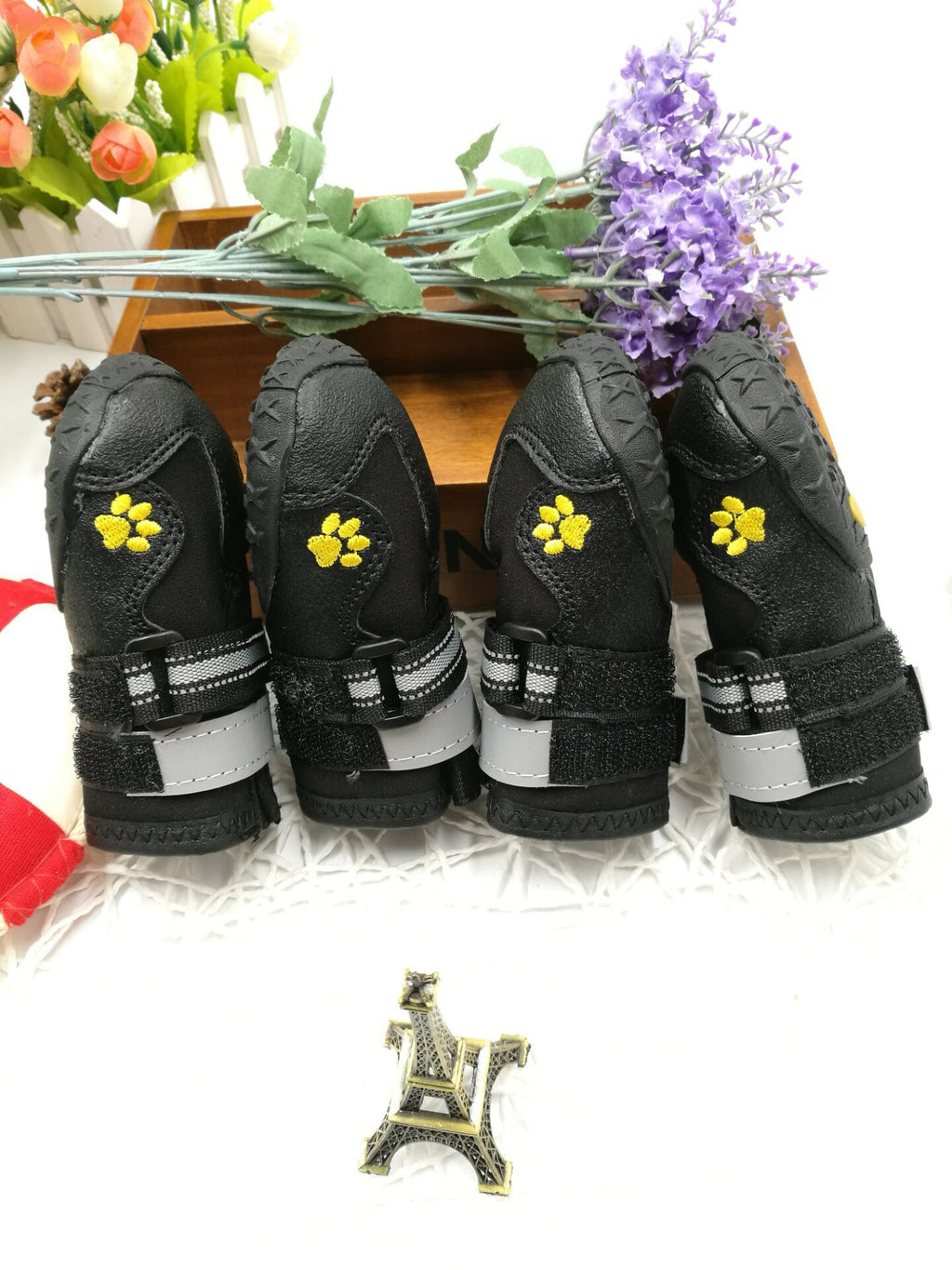 Waterproof Anti-Slip Dog Boots for All Weather (4PCS Set)