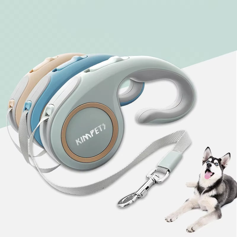Retractable Dog Leash 3M - Automatic Telescopic Pet Leash for Dogs & Cats