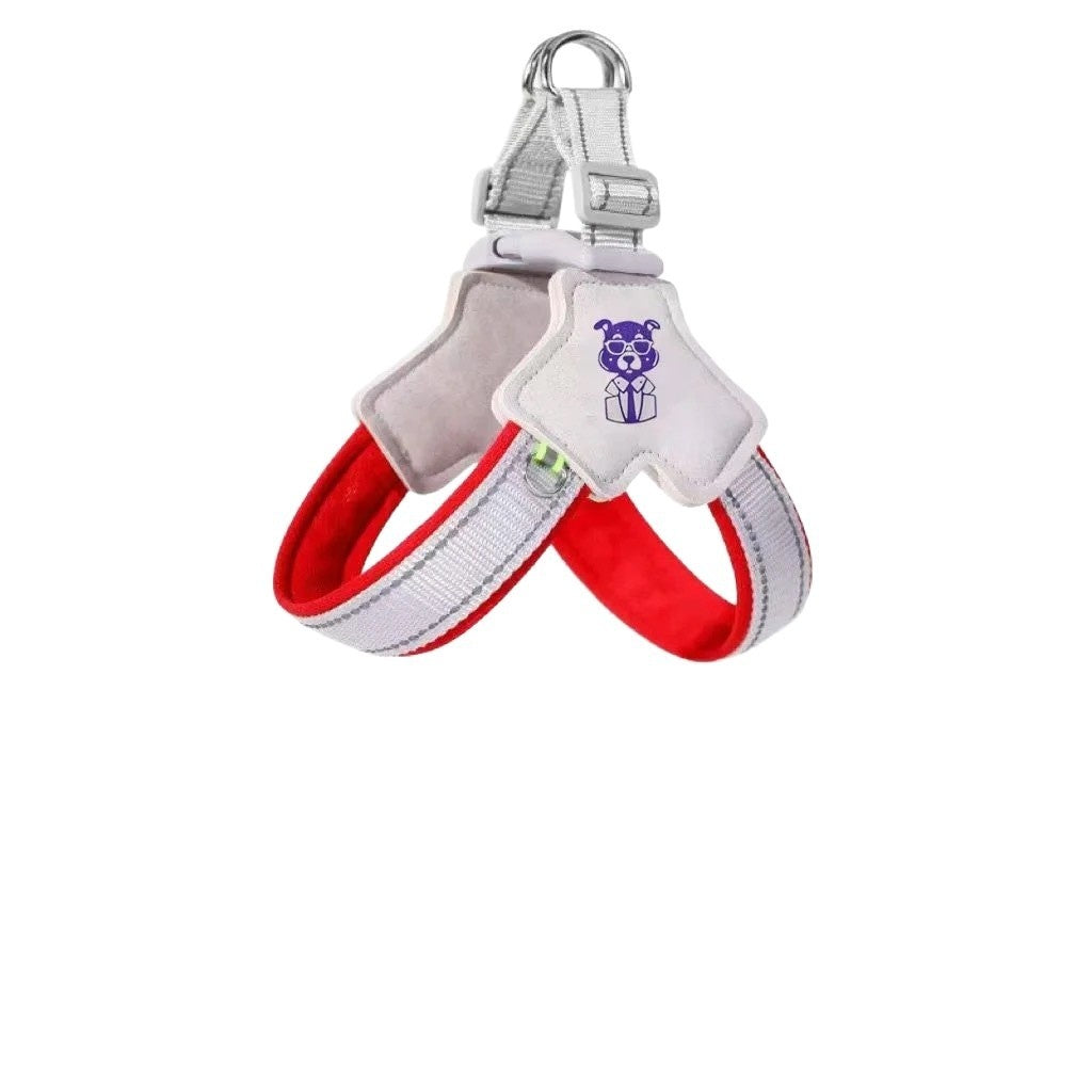 Dog Harness & Leash Set - Comfortable Vest with Hand-Held Rope