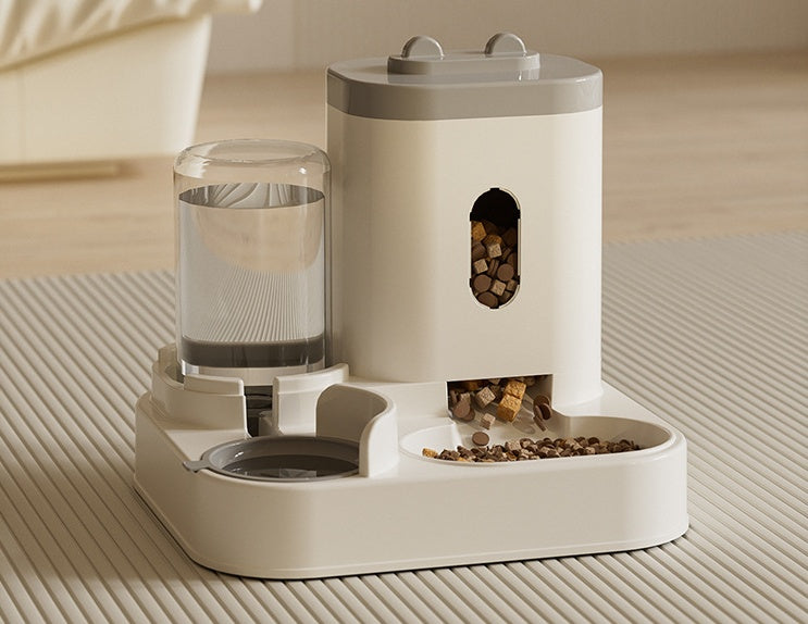 New Model Automatic Dog Bowl With Water Dispenser For Pets - A Two-in-one Pet Bowl And Cat Basin For Dual Water Supply System