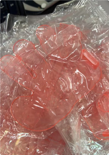 Pet Finger Grooming Brush - Silicone Bath & Massage Glove for Dogs & Cats