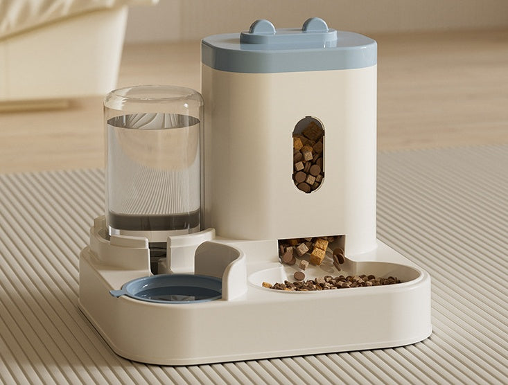 New Model Automatic Dog Bowl With Water Dispenser For Pets - A Two-in-one Pet Bowl And Cat Basin For Dual Water Supply System